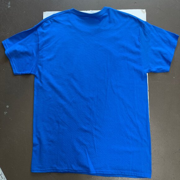 Uncle Sam I Want You 4th of July Men’s T-Shirt Large Blue Gildan Patriotic Tee - Picture 4 of 9